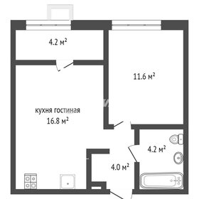 Квартира 40 м², 1-комнатная - изображение 1