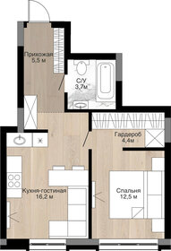 Квартира 42,3 м², студия - изображение 2