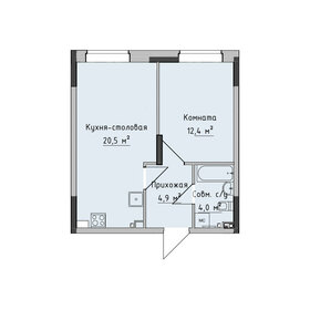 40 м², 1-комнатная квартира 4 400 000 ₽ - изображение 67