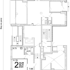 Квартира 44,9 м², 2-комнатная - изображение 2