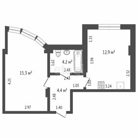 39 м², 1-комнатная квартира 5 900 000 ₽ - изображение 77