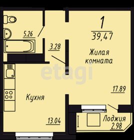 41 м², 1-комнатная квартира 4 300 000 ₽ - изображение 34