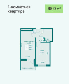 40,3 м², 1-комнатная квартира 4 433 000 ₽ - изображение 10