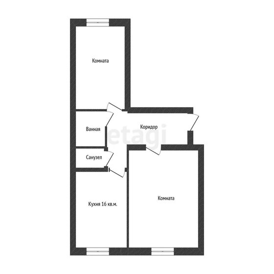 72,7 м², 2-комнатная квартира 6 300 000 ₽ - изображение 1