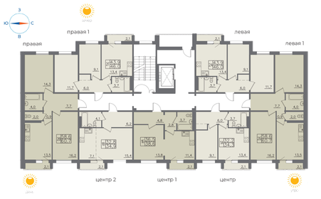 Квартира 38,6 м², 1-комнатная - изображение 2