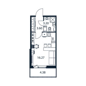 30 м², квартира-студия 3 650 000 ₽ - изображение 66