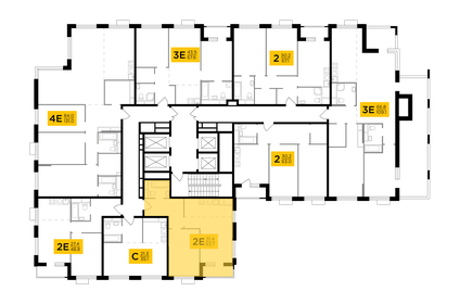 49,1 м², 2-комнатная квартира 23 650 000 ₽ - изображение 86