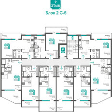 Квартира 41,4 м², 1-комнатные - изображение 2