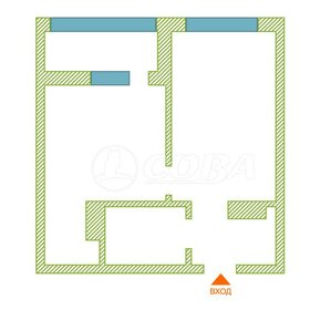 Квартира 41,2 м², 1-комнатная - изображение 1