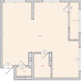 53,1 м², 2-комнатная квартира 7 200 360 ₽ - изображение 20