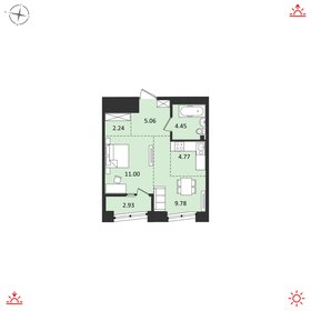 Квартира 40,2 м², 2-комнатная - изображение 1