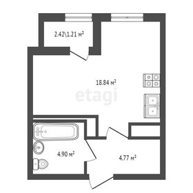 Квартира 29,7 м², студия - изображение 3