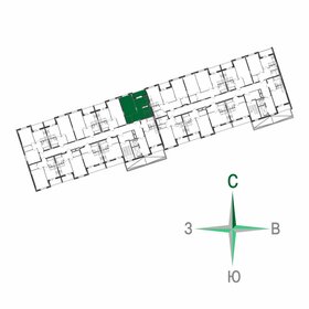 39,3 м², 1-комнатная квартира 3 694 200 ₽ - изображение 52