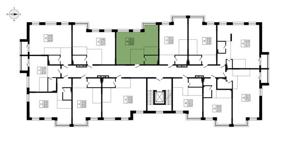 16,7 м², 1-комнатная квартира 3 400 000 ₽ - изображение 66