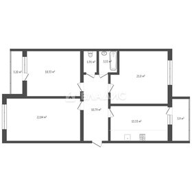 99,9 м², 3-комнатная квартира 6 492 200 ₽ - изображение 26