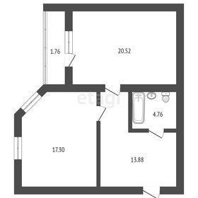 45 м², 1-комнатная квартира 4 150 000 ₽ - изображение 45