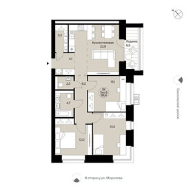 51 м², 2-комнатная квартира 3 600 000 ₽ - изображение 76