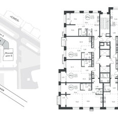 Квартира 43,5 м², 1-комнатная - изображение 3