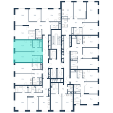 Квартира 47,6 м², 1-комнатная - изображение 3