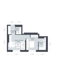 Квартира 34 м², 1-комнатная - изображение 1