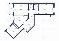 105 м², 3-комнатная квартира 18 699 000 ₽ - изображение 28