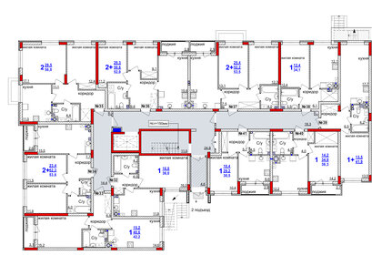 47,5 м², 1-комнатная квартира 5 600 000 ₽ - изображение 72