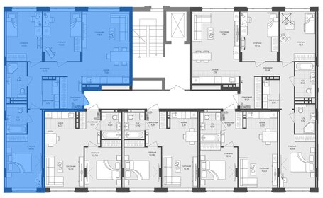 Квартира 97 м², 4-комнатная - изображение 3