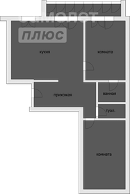 Квартира 77,2 м², 3-комнатная - изображение 1