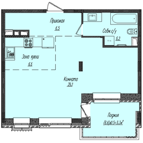 47,9 м², 2-комнатная квартира 15 088 500 ₽ - изображение 8