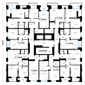 35,6 м², 1-комнатная квартира 3 500 000 ₽ - изображение 88
