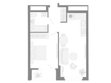 42,7 м², 2-комнатная квартира 3 600 000 ₽ - изображение 131