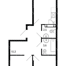 Квартира 64,3 м², 3-комнатная - изображение 2