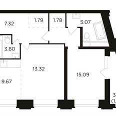 Квартира 59 м², 2-комнатная - изображение 5