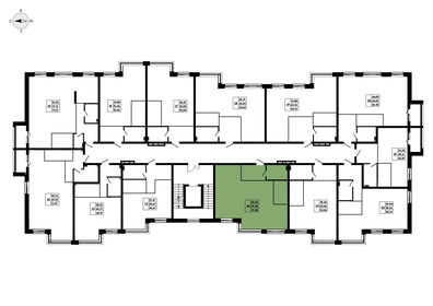 110 м², 4-комнатная квартира 14 300 000 ₽ - изображение 76