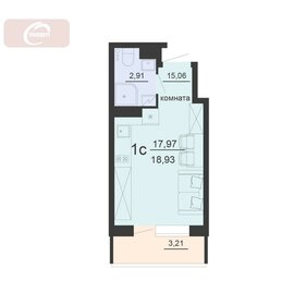 Квартира 18,9 м², студия - изображение 2