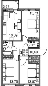 82,9 м², 3-комнатная квартира 8 290 000 ₽ - изображение 39