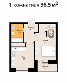 63,9 м², 2-комнатная квартира 19 750 000 ₽ - изображение 63