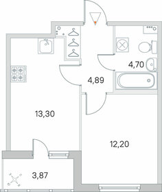 38,2 м², 1-комнатная квартира 4 420 000 ₽ - изображение 63