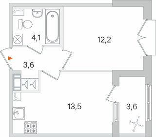 30,3 м², 1-комнатная квартира 6 150 000 ₽ - изображение 97