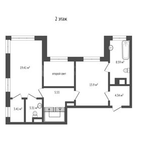 Квартира 139 м², 4-комнатная - изображение 2