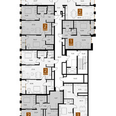 Квартира 87,1 м², 2-комнатная - изображение 2