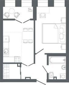 42,4 м², 1-комнатная квартира 10 194 000 ₽ - изображение 42
