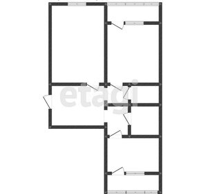 Квартира 55,8 м², 2-комнатная - изображение 1