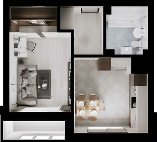 44,8 м², 1-комнатная квартира 3 500 000 ₽ - изображение 8