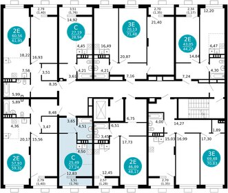 39,4 м², 1-комнатная квартира 5 550 000 ₽ - изображение 58