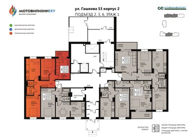 61,2 м², 3-комнатная квартира 5 820 000 ₽ - изображение 18