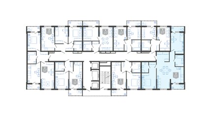 84 м², 2-комнатная квартира 13 994 400 ₽ - изображение 74
