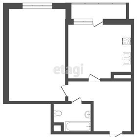 Квартира 41 м², 1-комнатная - изображение 1