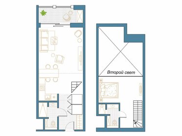 61,2 м², 2-комнатные апартаменты 38 000 048 ₽ - изображение 21