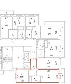 Квартира 46 м², 1-комнатная - изображение 1